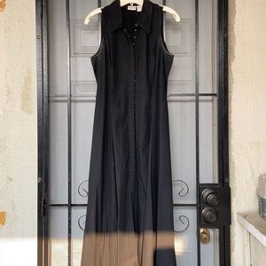 Newport News Snap Front Maxi Dress